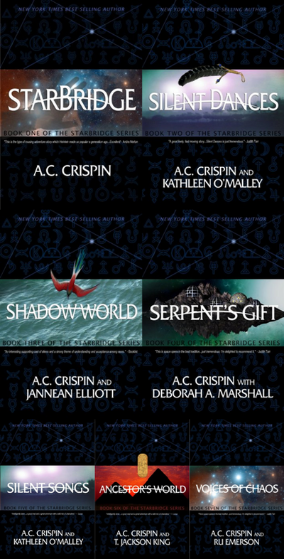 Starbridge Series by A.C. Crispin ~ 7 MP3 AUDIOBOOK COLLECTION