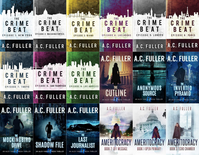 The Crime Beat Series & more by A.C. Fuller ~ 18 MP3 AUDIOBOOK COLLECTION