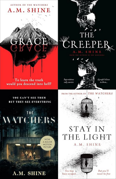 The Watchers Series & more by A M Shine ~ 4 MP3 AUDIOBOOK COLLECTION