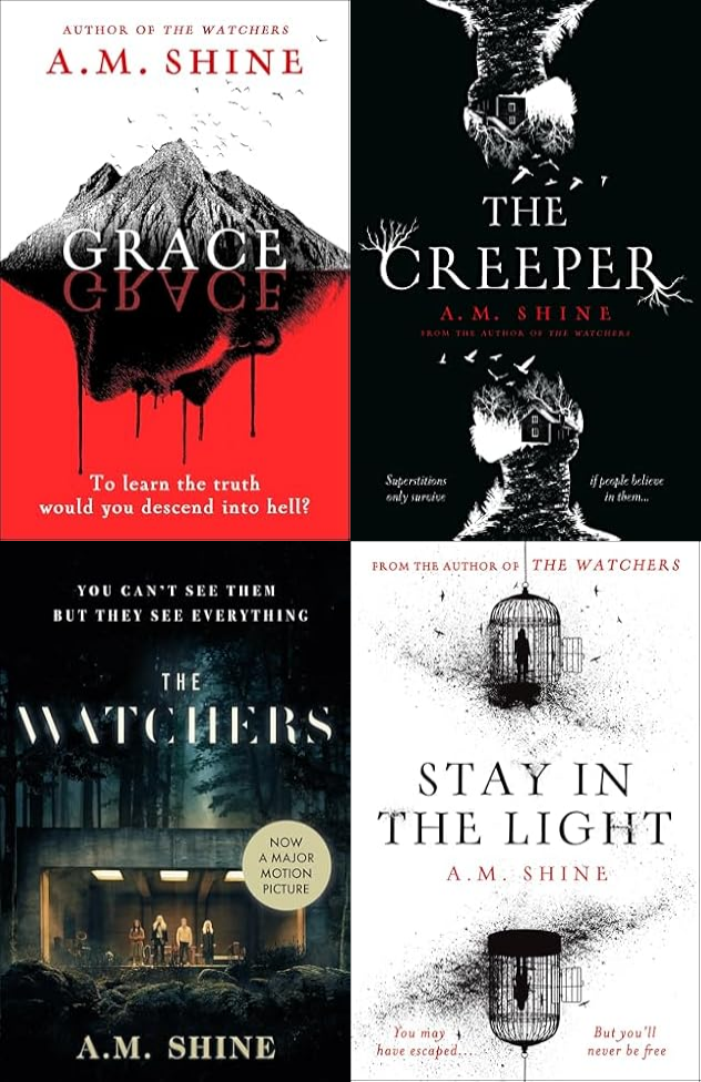 The Watchers Series & more by A M Shine ~ 4 MP3 AUDIOBOOK COLLECTION