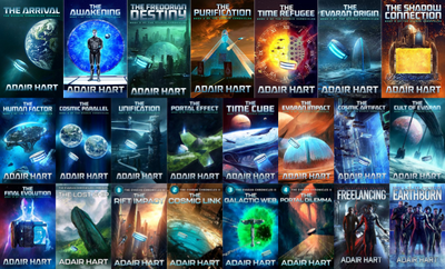 Evaran Chronicles Series & more by Adair Hart ~ 23 MP3 AUDIOBOOK COLLECTION