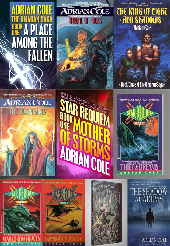 Omaran Saga Series & more by Adrian Cole ~ 10 MP3 AUDIOBOOK COLLECTION