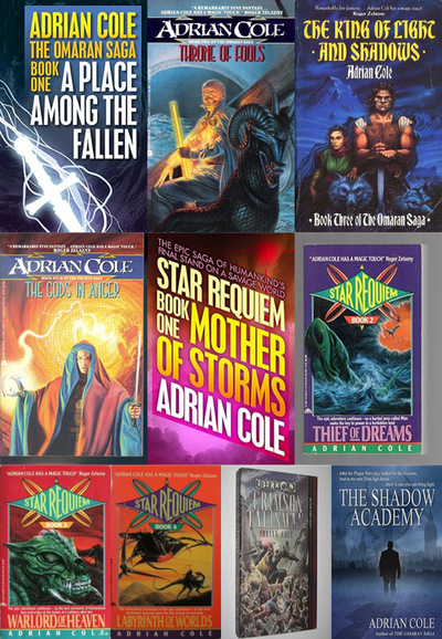 Omaran Saga Series & more by Adrian Cole ~ 10 MP3 AUDIOBOOK COLLECTION