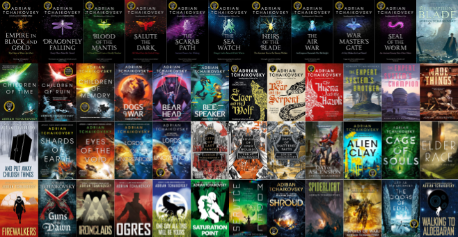 Shadows of the Apt Series & more by Adrian Tchaikovsky ~ 47 MP3 AUDIOBOOK COLLECTION