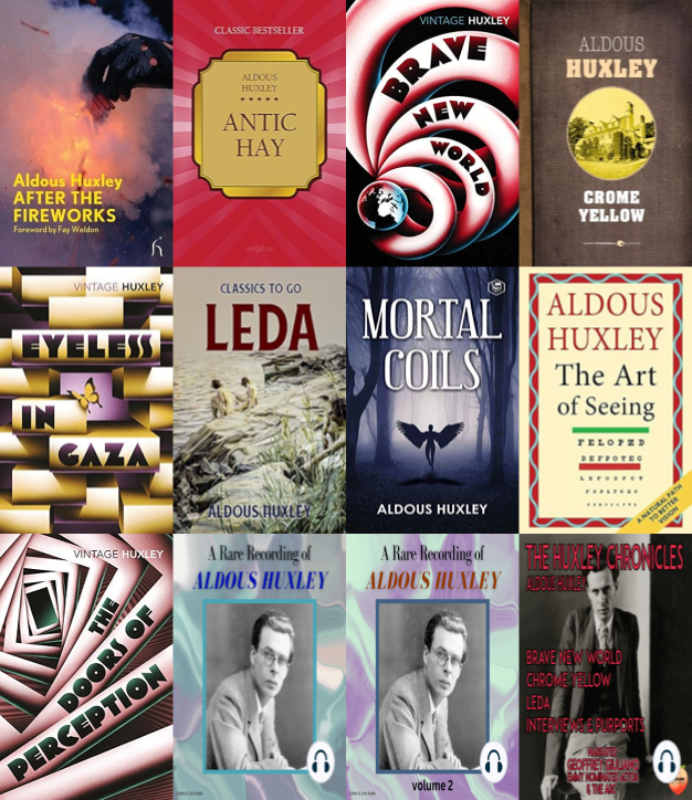 Aldous Huxley ~ 14 MP3 AUDIOBOOK COLLECTION