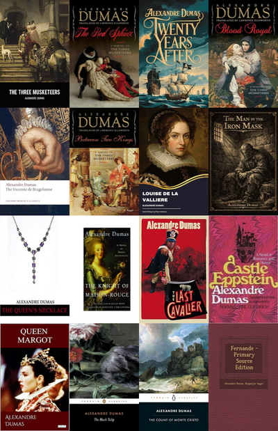 The D'Artagnan Romances Series & more by Alexandre Dumas ~ 16 MP3 AUDIOBOOK COLLECTION