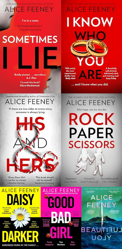 Alice Feeney ~ 7 MP3 AUDIOBOOK COLLECTION