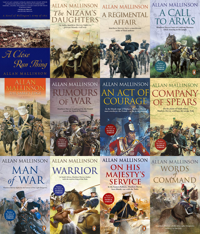 Hervey Series by Allan Mallinson ~ 12 MP3 AUDIOBOOK COLLECTION