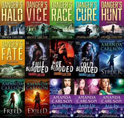 Holly Danger Series & more by Amanda Carlson ~ 15 MP3 AUDIOBOOK COLLECTION