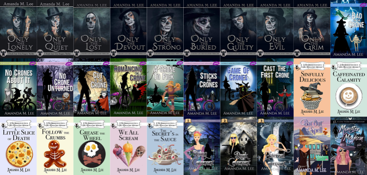 Death Gate Grim Reapers Thriller Series & more by Amanda M. Lee ~ 36 MP3 AUDIOBOOK COLLECTION