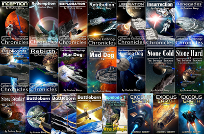 The Catherine Kimbridge Chronicles Series & more by Andrew Beery ~ 22 MP3 AUDIOBOOK COLLECTION