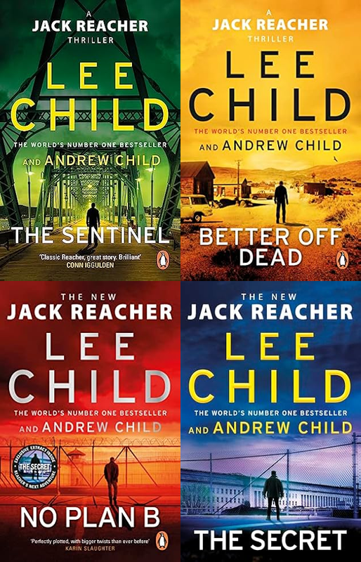 Jack Reacher Series by Andrew Child ~ 7 MP3 AUDIOBOOK COLLECTION