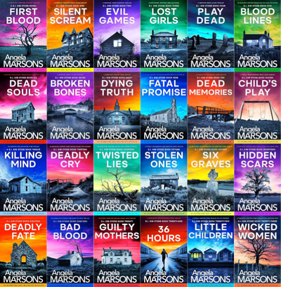 D.I. Kim Stone Series & more by Angela Marsons ~ 24 MP3 AUDIOBOOK COLLECTION