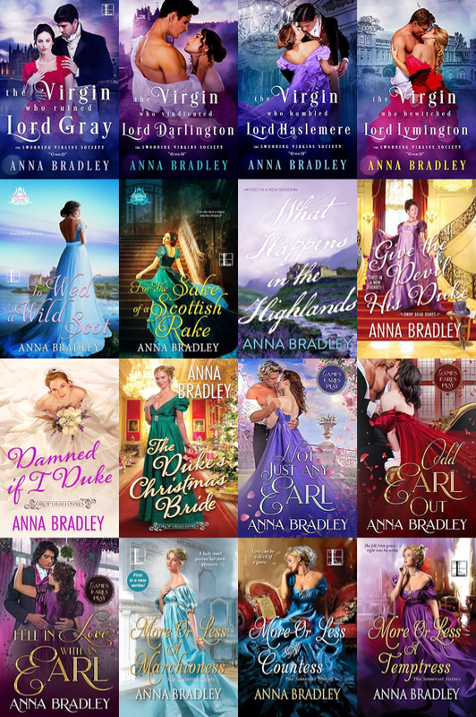 Swooning Virgins Society Series & more by Anna Bradley ~ 16 MP3 AUDIOBOOK COLLECTION