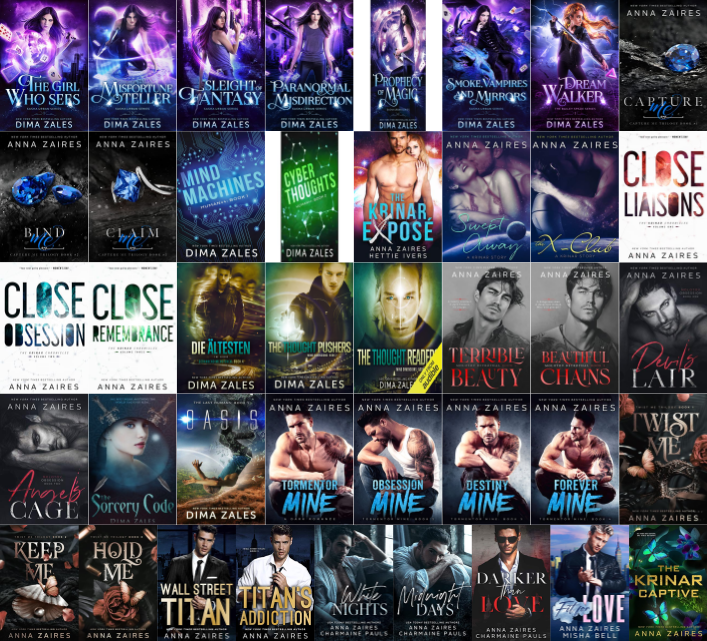 Sasha Urban Series & more by Anna Zaires ~ 44 MP3 AUDIOBOOK COLLECTION