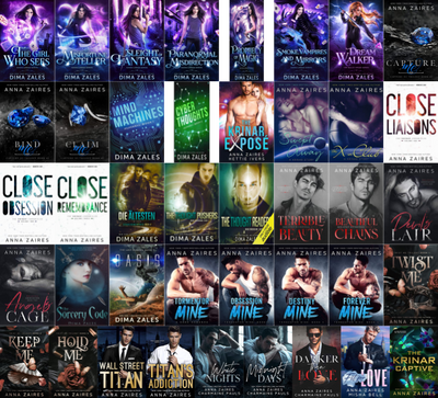Sasha Urban Series & more by Anna Zaires ~ 44 MP3 AUDIOBOOK COLLECTION
