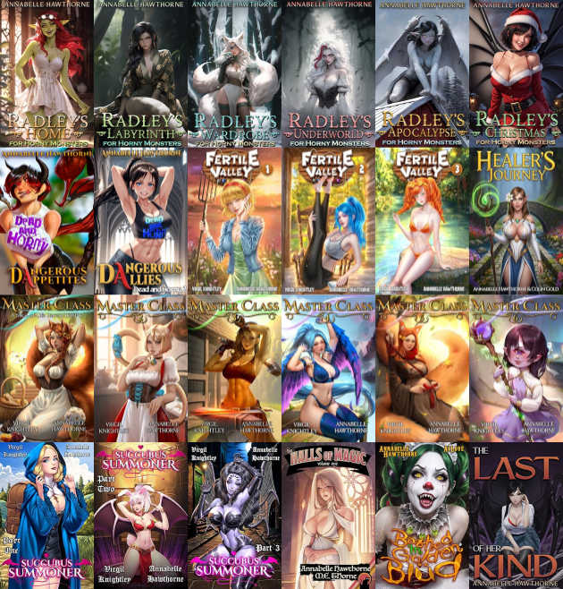 Horny Monsters Series & more by Annabelle Hawthorne ~ 25 MP3 AUDIOBOOK COLLECTION