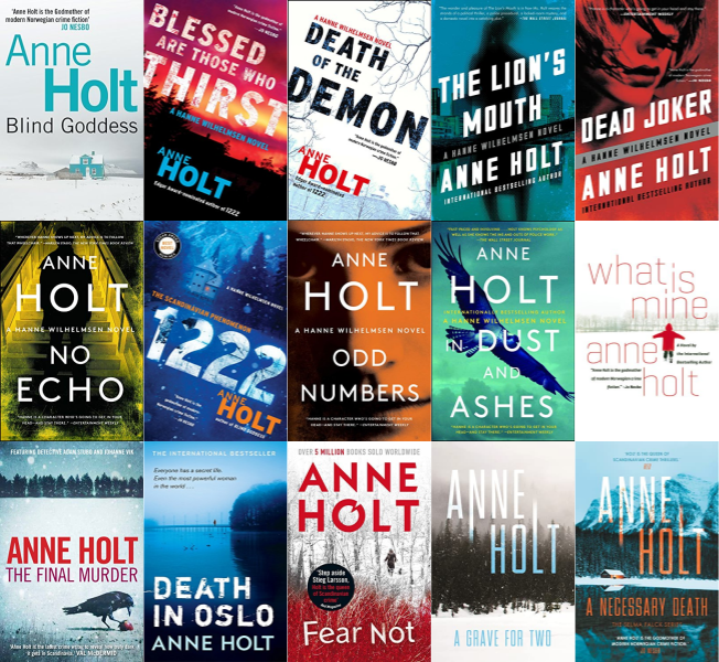 Hanne Wilhelmsen Series & more by Anne Holt ~ 16 MP3 AUDIOBOOK COLLECTION