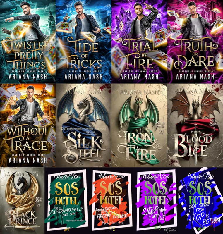 Shadows of London Series & more by Ariana Nash ~ 13 MP3 AUDIOBOOK COLLECTION