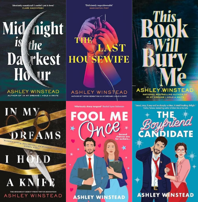 Ashley Winstead ~ 6 MP3 AUDIOBOOK COLLECTION