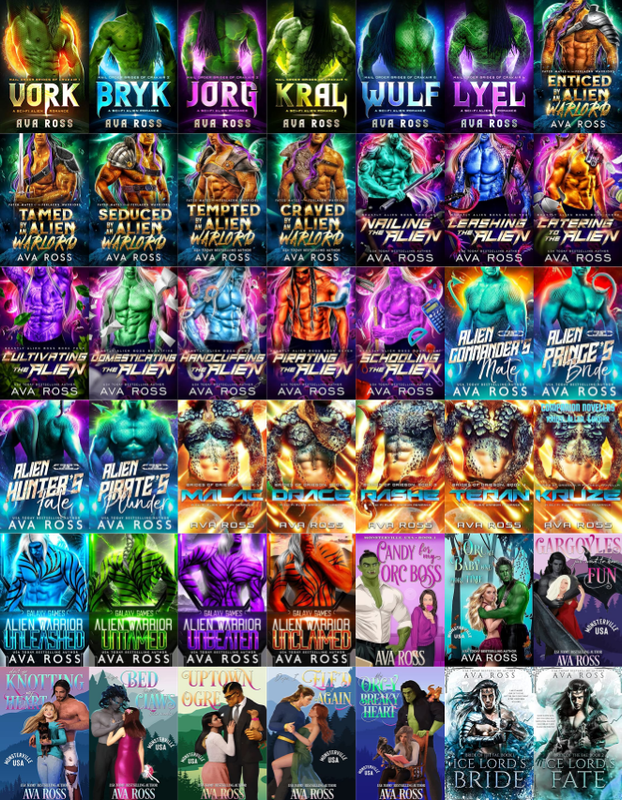 Mail-Order Brides of Crakair Series & more by Ava Ross ~ 42 MP3 AUDIOBOOK COLLECTION