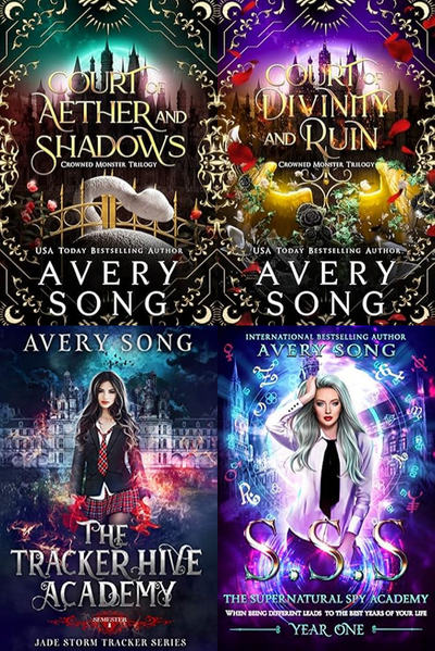 Crowned Monster Series & more by Avery Song ~ 4 MP3 AUDIOBOOK COLLECTION