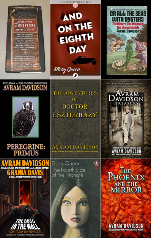 Avram Davidson ~ 13 MP3 AUDIOBOOK COLLECTION
