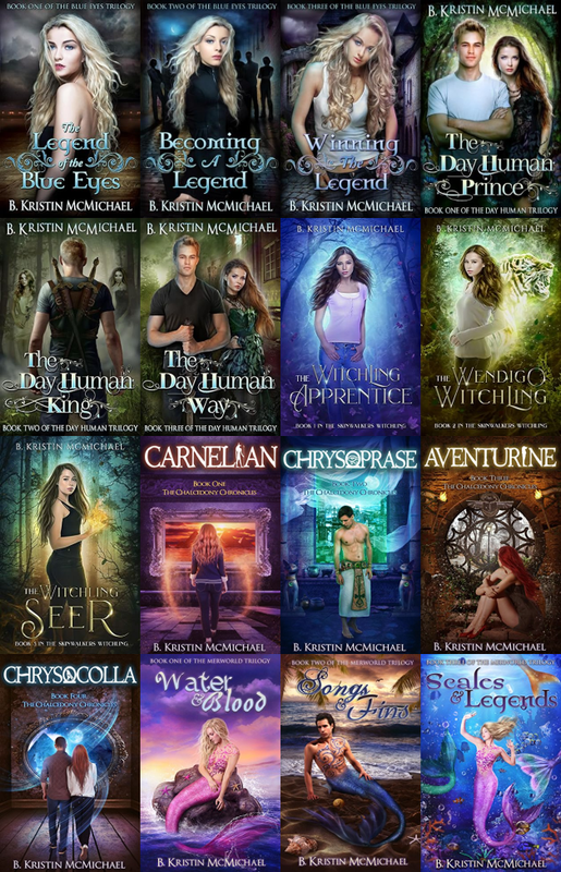 The Night Human World Series & more by B. Kristin McMichael ~ 16 MP3 AUDIOBOOK COLLECTION