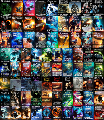 Star Force Series & more by B.V. Larson ~ 80 MP3 AUDIOBOOK COLLECTION