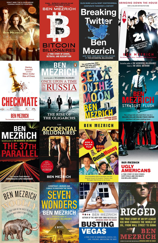 The X-Files Series & more by Ben Mezrich ~ 17 MP3 AUDIOBOOK COLLECTION