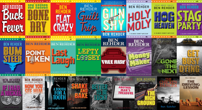 A Blanco County Mystery Series & more by Ben Rehder ~ 25 MP3 AUDIOBOOK COLLECTION