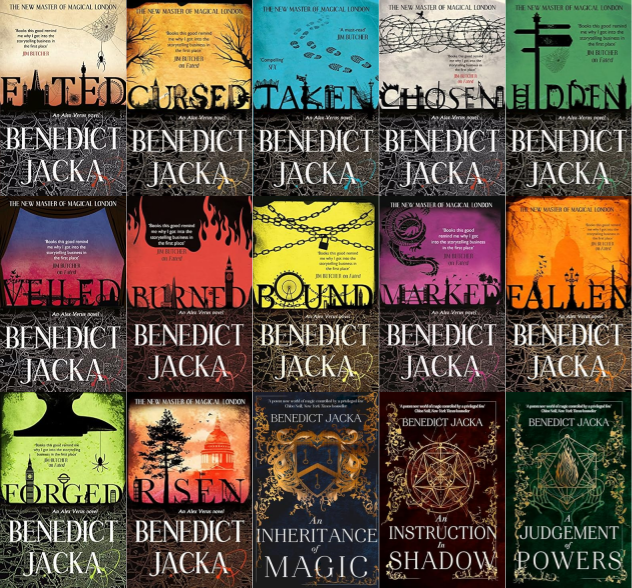Alex Verus Series & more by Benedict Jacka ~ 15 MP3 AUDIOBOOK COLLECTION