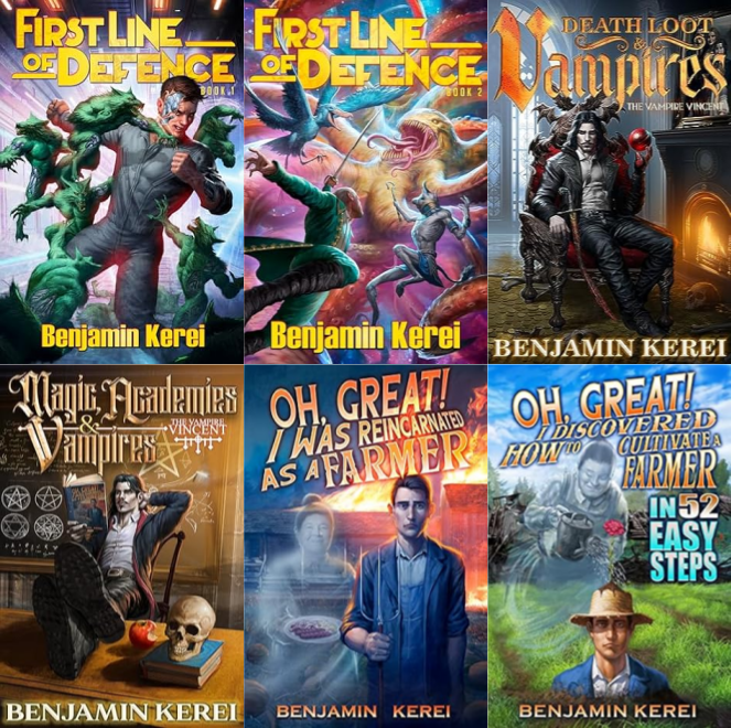 First Line of Defense Series & more by Benjamin Kerei ~ 6 MP3 AUDIOBOOK COLLECTION