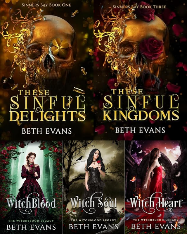 Sinner's Bay Series & more by Beth Evans ~ 6 MP3 AUDIOBOOK COLLECTION
