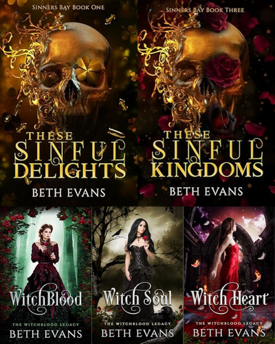 Sinner's Bay Series & more by Beth Evans ~ 6 MP3 AUDIOBOOK COLLECTION