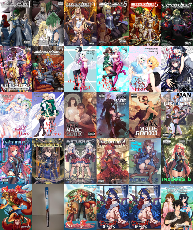 Legend of the Reincarnated Warrior Series & more by Brandon Varnell ~ 30 MP3 AUDIOBOOK COLLECTION