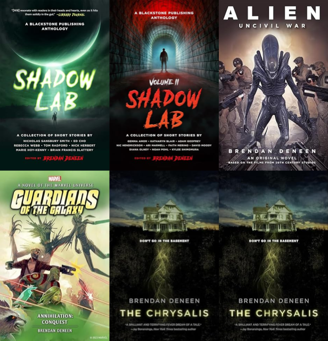 Shadow Lab Anthologies Series & more by Brendan Deneen ~ 6 MP3 AUDIOBOOK COLLECTION