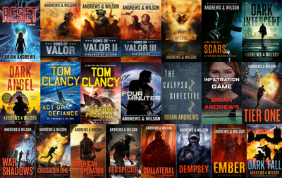 Tier One Series & more by Brian Andrews ~ 22 MP3 AUDIOBOOK COLLECTION