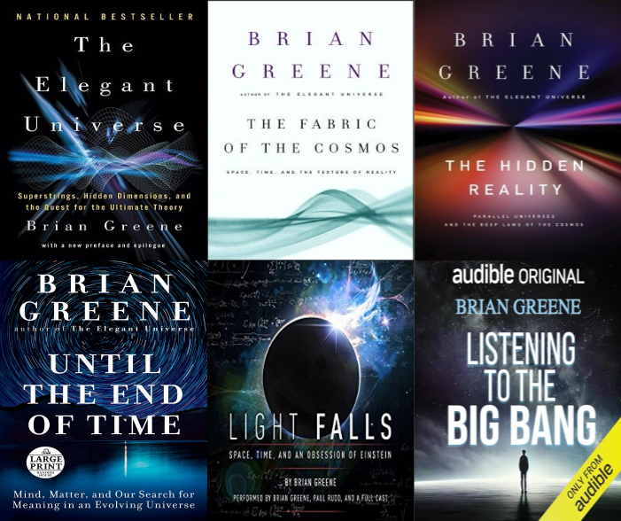 Brian Greene ~ 6 MP3 AUDIOBOOK COLLECTION