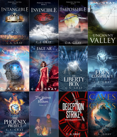 Piercing the Veil Series & more by C.A. Gray ~ 15 MP3 AUDIOBOOK COLLECTION