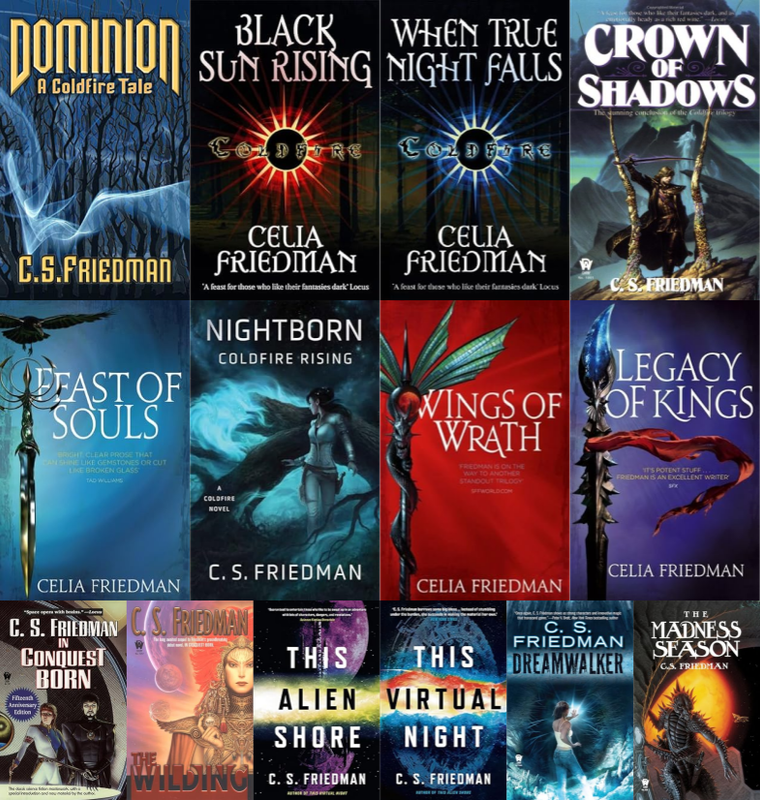 The Coldfire Trilogy Series & more by C.S. Friedman ~ 14 MP3 AUDIOBOOK COLLECTION