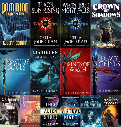 The Coldfire Trilogy Series & more by C.S. Friedman ~ 14 MP3 AUDIOBOOK COLLECTION