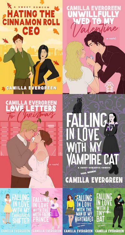 Cinnamon Rolls and Pumpkin Spice Series & more by Camilla Evergreen ~ 8 MP3 AUDIOBOOK COLLECTION