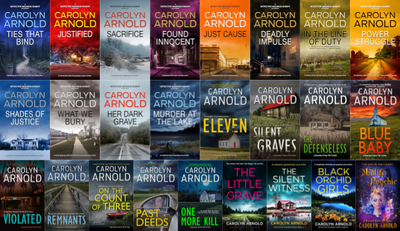 Madison Knight Series & more by Carolyn Arnold ~ 26 MP3 AUDIOBOOK COLLECTION