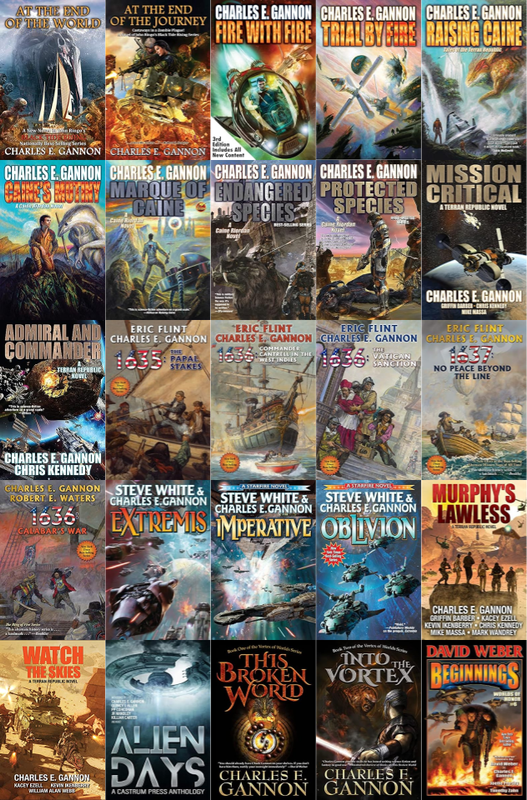 Black Tide Rising Series & more by Charles E Gannon ~ 26 MP3 AUDIOBOOK COLLECTION