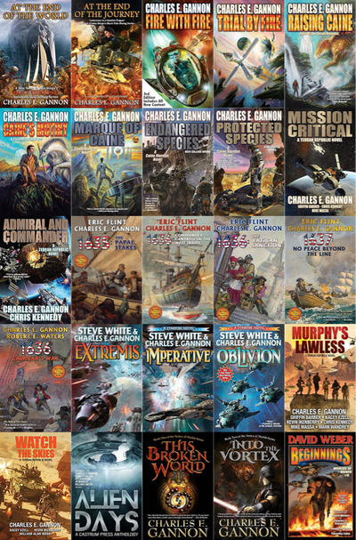 Black Tide Rising Series & more by Charles E Gannon ~ 26 MP3 AUDIOBOOK COLLECTION