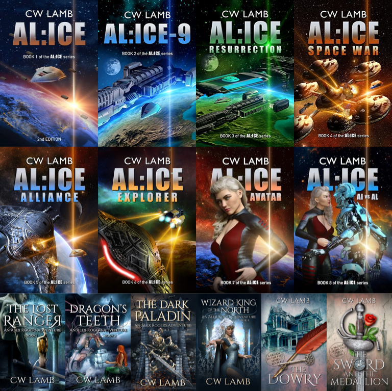 Alice Series & more by Charles Lamb ~ 14 MP3 AUDIOBOOK COLLECTION