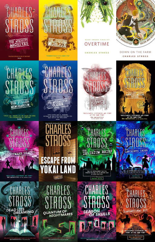 The Laundry Files Series by Charles Stross ~ 16 MP3 AUDIOBOOK COLLECTION