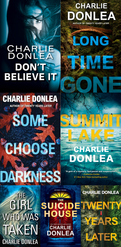Rory Moore & Lane Phillips Series & more by Charlie Donlea ~ 8 MP3 AUDIOBOOK COLLECTION