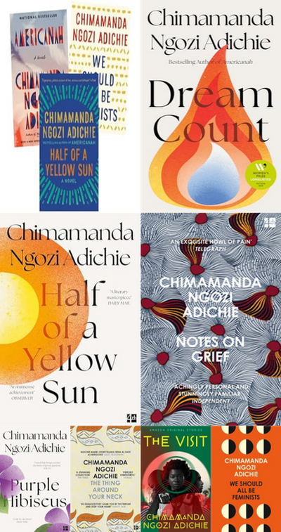 Chimamanda Ngozi Adichie ~ 10 MP3 AUDIOBOOK COLLECTION